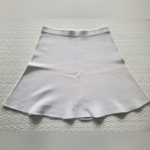 Banana Republic Flared Sweater Skirt (Icy White)